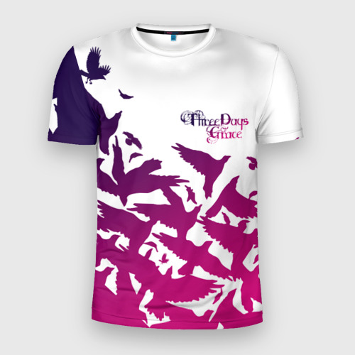 Мужская футболка 3D Slim Three Days Grace, цвет 3D печать