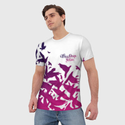 Мужская футболка 3D Three Days Grace - фото 2