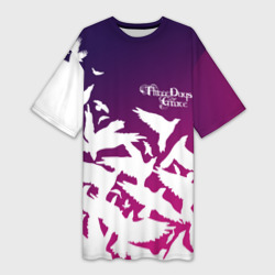 Платье-футболка 3D Three Days Grace