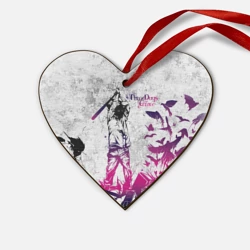 Деревянная игрушка Сердце Three Days Grace