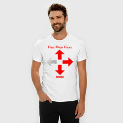 Мужская футболка хлопок Slim Three Days Grace - фото 2