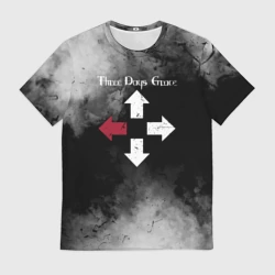 Мужская футболка 3D Three Days Grace