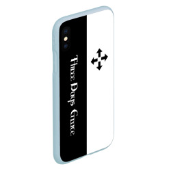 Чехол для iPhone XS Max матовый Three Days Grace - фото 2