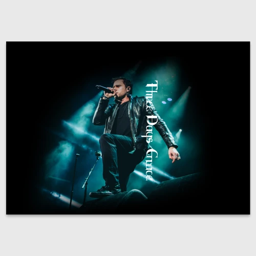 Поздравительная открытка Three Days Grace