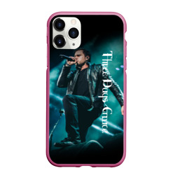 Чехол для iPhone 11 Pro Max матовый Three Days Grace