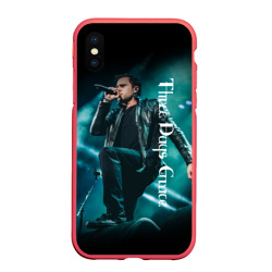 Чехол для iPhone XS Max матовый Three Days Grace