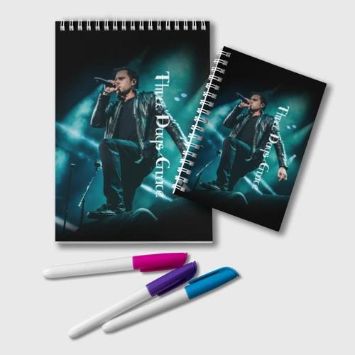 Блокнот Three Days Grace