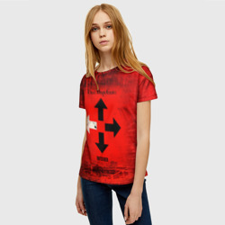 Женская футболка 3D Three Days Grace - фото 2