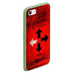 Чехол для iPhone 5/5S матовый Three Days Grace - фото 2