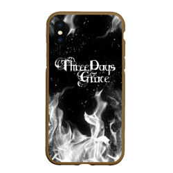 Чехол для iPhone XS Max матовый Three Days Grace