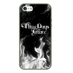 Чехол для iPhone 5/5S матовый Three Days Grace