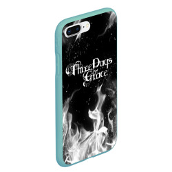 Чехол для iPhone 7Plus/8 Plus матовый Three Days Grace - фото 2