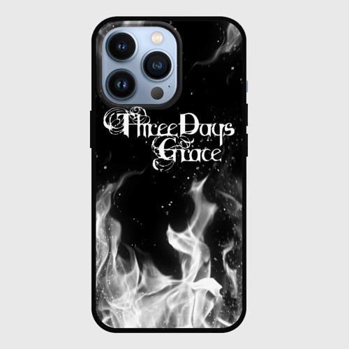 Чехол для iPhone 13 Pro Three Days Grace, цвет черный