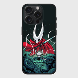 Чехол силиконовый для Apple iPhone 15 Pro матовый Hollow Knight