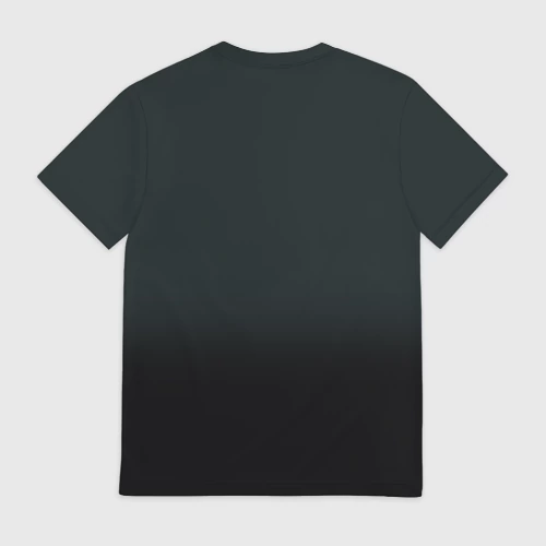 Мужская футболка 3D с принтом Hollow Knight, вид сзади #1