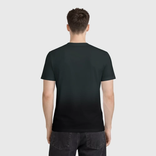 Мужская футболка 3D с принтом Hollow Knight, вид сзади #2