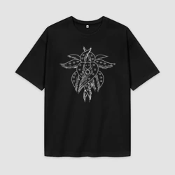 Мужская футболка Oversize хлопок premium EVA-Angel