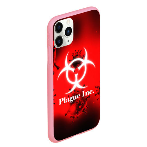 Чехол для iPhone 11 Pro Max матовый Plague Inc, цвет баблгам - фото 3