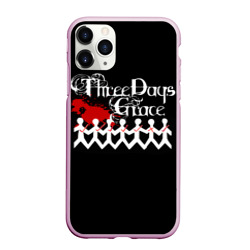 Чехол для iPhone 11 Pro Max матовый Three days grace