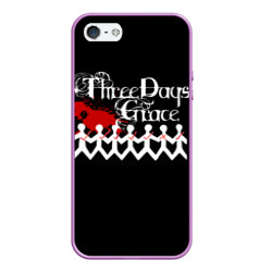 Чехол для iPhone 5/5S матовый Three days grace