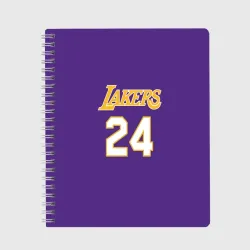 Тетрадь Los Angeles Lakers Kobe Bryant 24