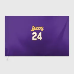 Флаг 3D Los Angeles Lakers Kobe Bryant 24