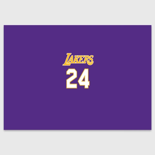 Поздравительная открытка Los Angeles Lakers Kobe Bryant 24
