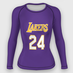 Женский рашгард 3D Los Angeles Lakers Kobe Bryant 24