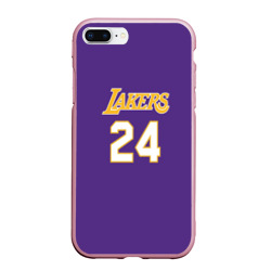 Чехол для iPhone 7Plus/8 Plus матовый Los Angeles Lakers Kobe Bryant 24