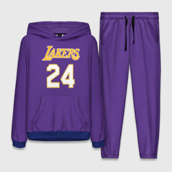 Женский костюм с толстовкой 3D Los Angeles Lakers Kobe Bryant 24