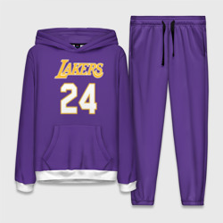 Женский костюм с толстовкой 3D Los Angeles Lakers Kobe Bryant 24