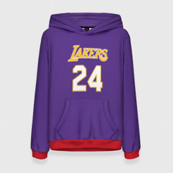 Женская толстовка 3D Los Angeles Lakers Kobe Bryant 24