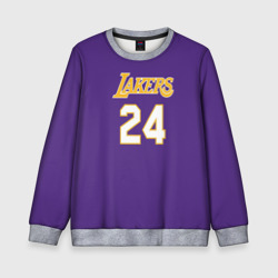 Детский свитшот 3D Los Angeles Lakers Kobe Bryant 24