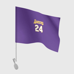 Флаг для автомобиля Los Angeles Lakers Kobe Bryant 24