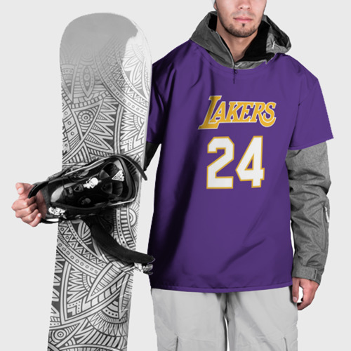 Накидка на куртку 3D Los Angeles Lakers Kobe Bryant 24, цвет 3D печать