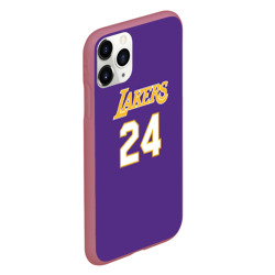 Чехол для iPhone 11 Pro матовый Los Angeles Lakers Kobe Bryant 24 - фото 2