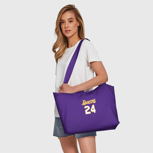 Пляжная сумка 3D Los Angeles Lakers Kobe Bryant 24 - фото 5