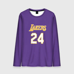 Мужской лонгслив 3D Los Angeles Lakers Kobe Bryant 24