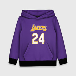 Детская толстовка 3D Los Angeles Lakers Kobe Bryant 24