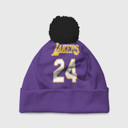 Шапка 3D c помпоном Los Angeles Lakers Kobe Bryant 24