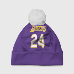 Шапка 3D c помпоном Los Angeles Lakers Kobe Bryant 24
