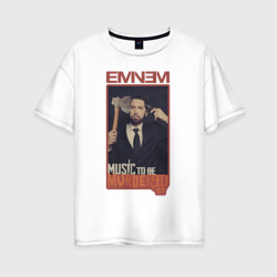 Eminem. Mtbmb – Женская футболка хлопок Oversize с принтом купить со скидкой в -16%