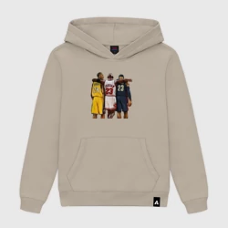 Женская толстовка хлопок Bryant, Jordan, James