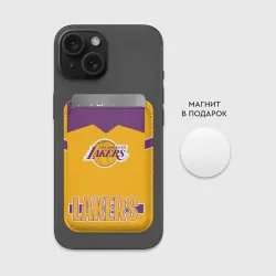Картхолдер Magsafe магнитный Los Angeles Lakers - фото 2