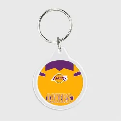 Брелок круглый Los Angeles Lakers