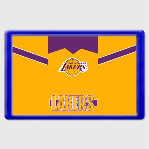 Магнит 45*70 Los Angeles Lakers, цвет синий