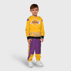 Детский костюм с толстовкой 3D Los Angeles Lakers - фото 2
