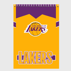 Скетчбук Los Angeles Lakers