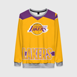 Женский свитшот 3D Los Angeles Lakers