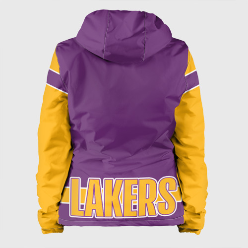 Женская куртка 3D Los Angeles Lakers, цвет белый - фото 2